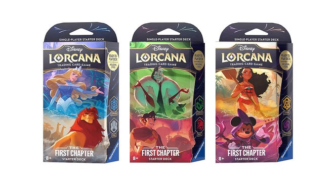 Disney Lorcana The First Chapter Starter Decks