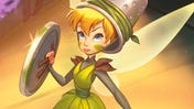 Tinkerbell, Tiny Tactician card art from Disney Lorcana