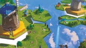 Dorfromantik board game sequel trades idyllic calm for a village building competition