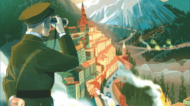 Art for the front box cover of board game General Orders: World War II