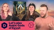 dicebreaker team in front of ankh gods of egypt